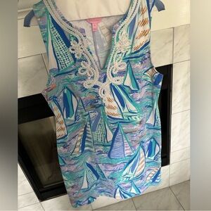 Lilly pulitzer soft sailboat dress